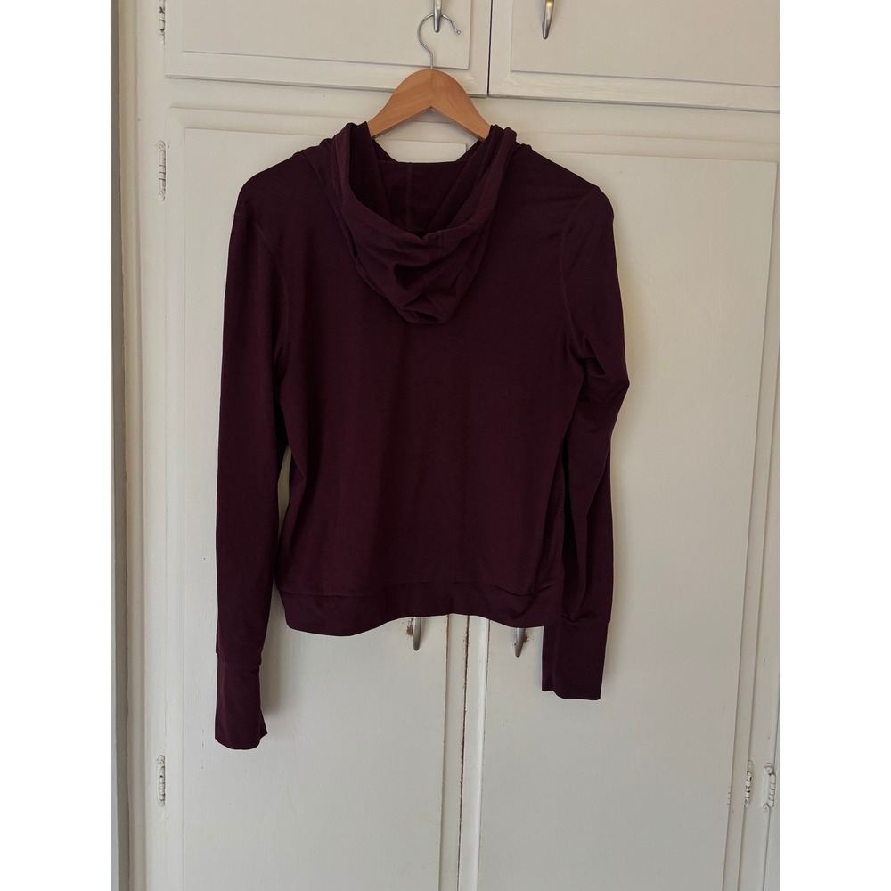 Vuori Halo Essential Hoodie Womens Medium Burgundy DreamKnit Pullover VW226 - Picture 4 of 8